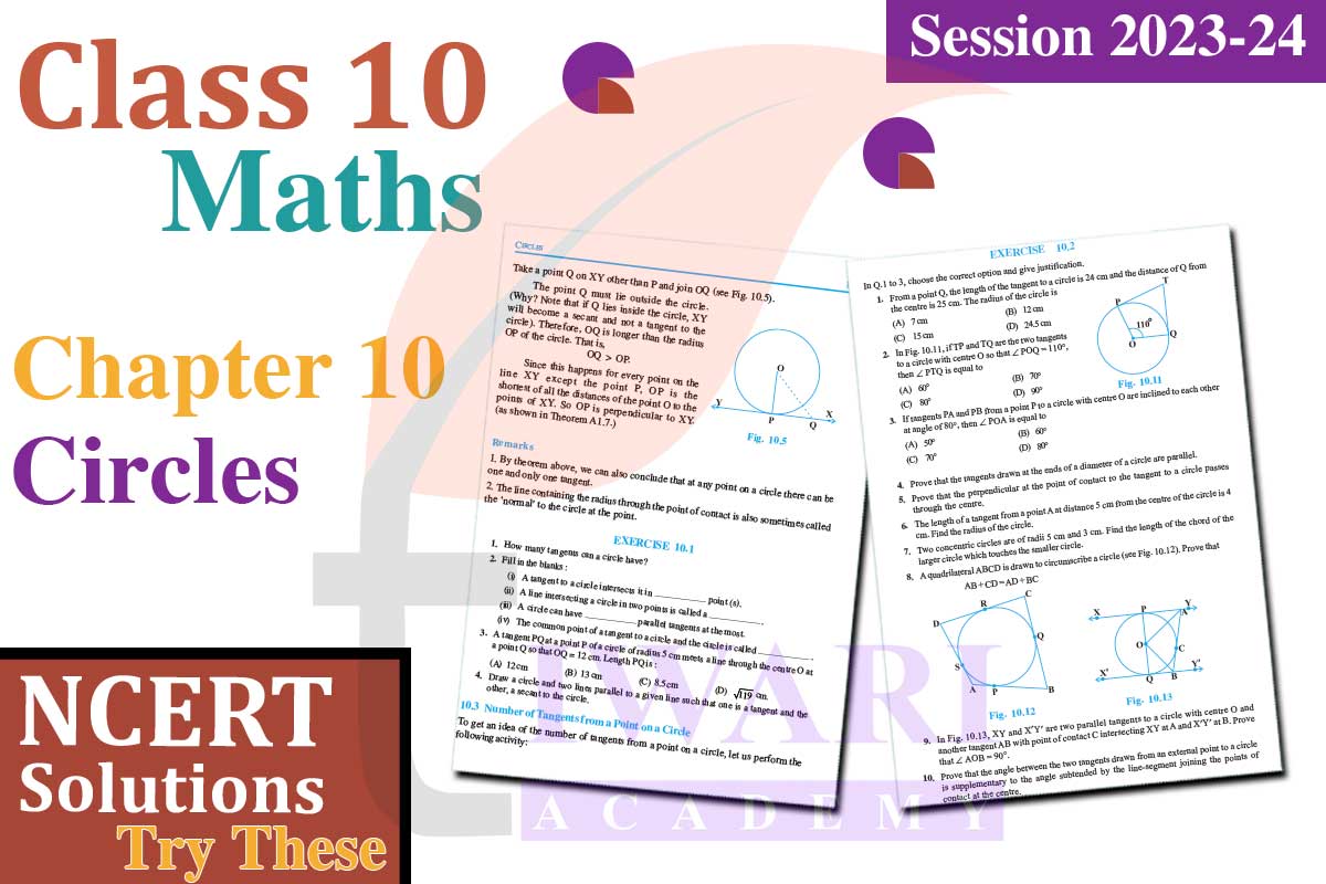 Class 10 Maths Chapter 10 Circles