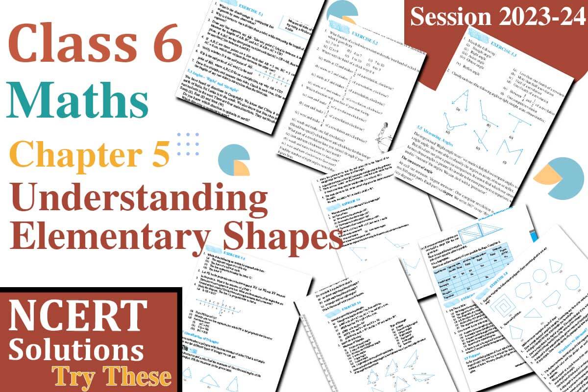Class 6 Maths Chapter 5 Understanding Elementary Shapes