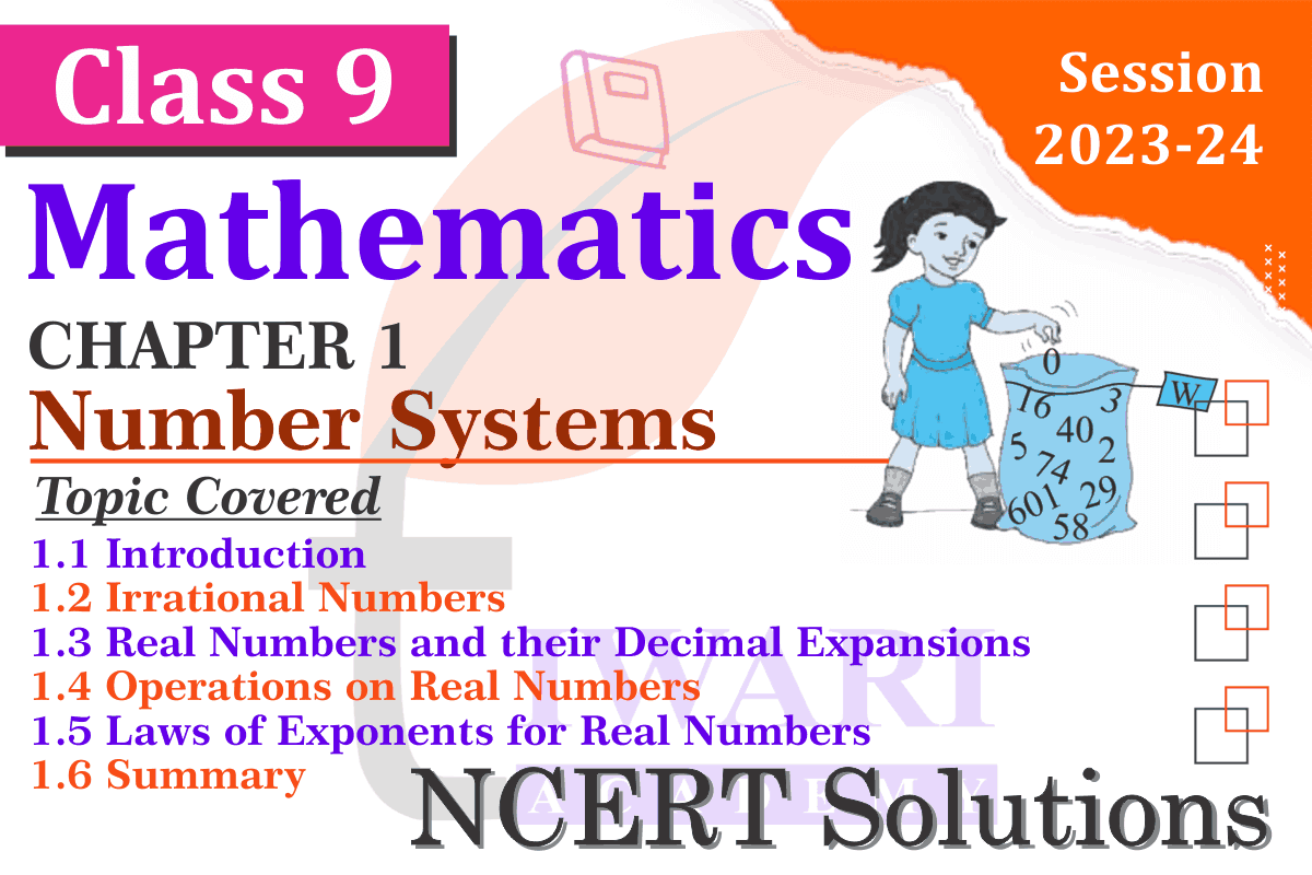 Class 9 Maths Chapter 1 Number Systems Solution