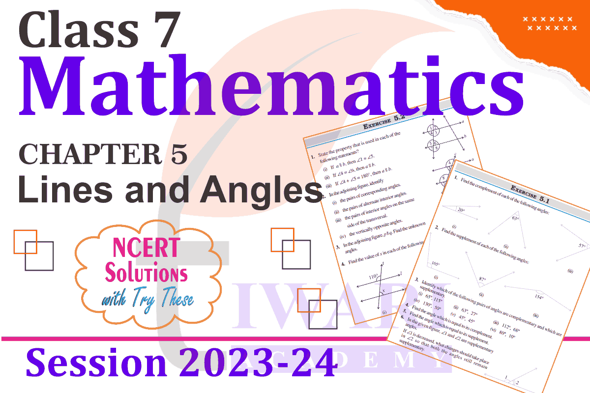 Class 7 Maths Chapter 5 Lines and Angles