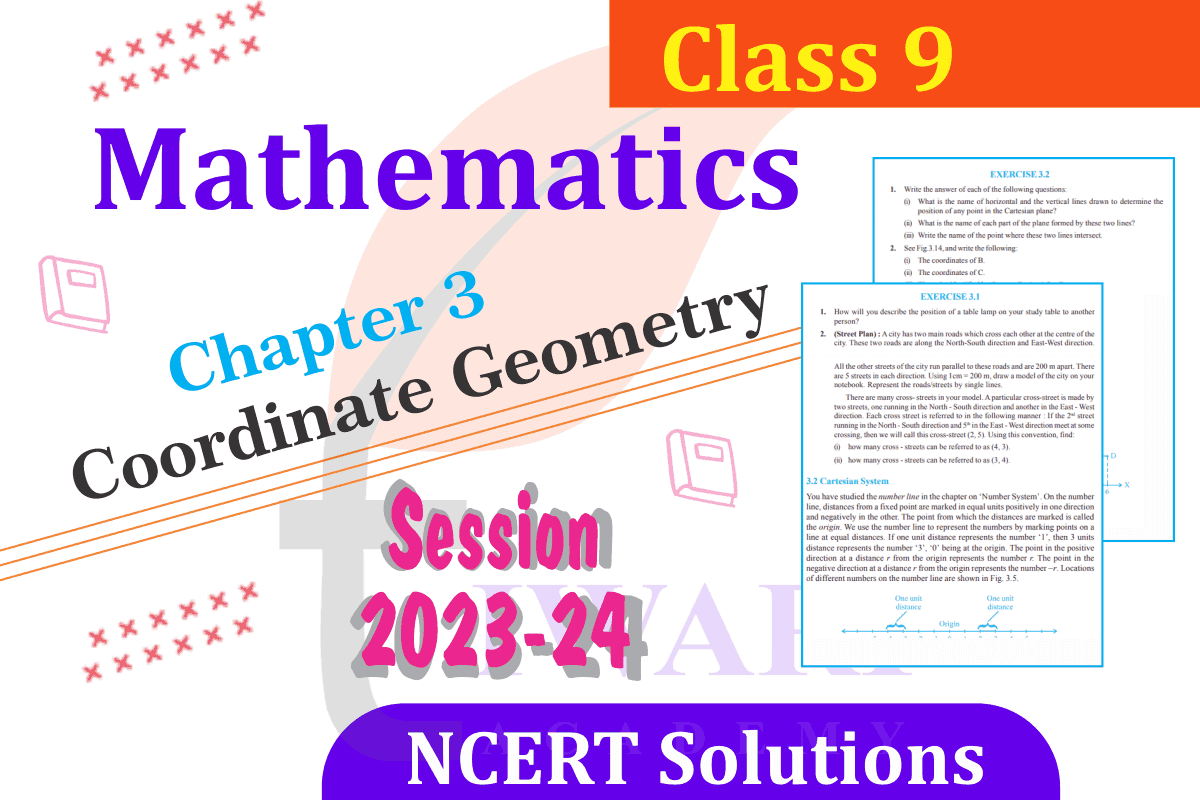 NCERT Solution for Class 9 Maths Chapter 3 Coordinate Geometry