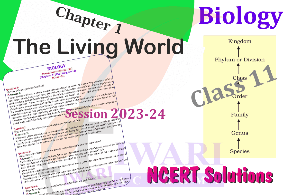 Class 11 Biology Chapter 1