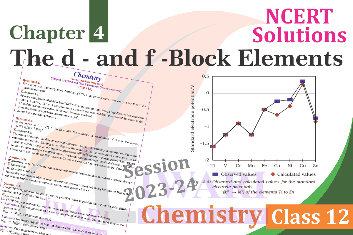 Class 12 Chemistry Chapter 4