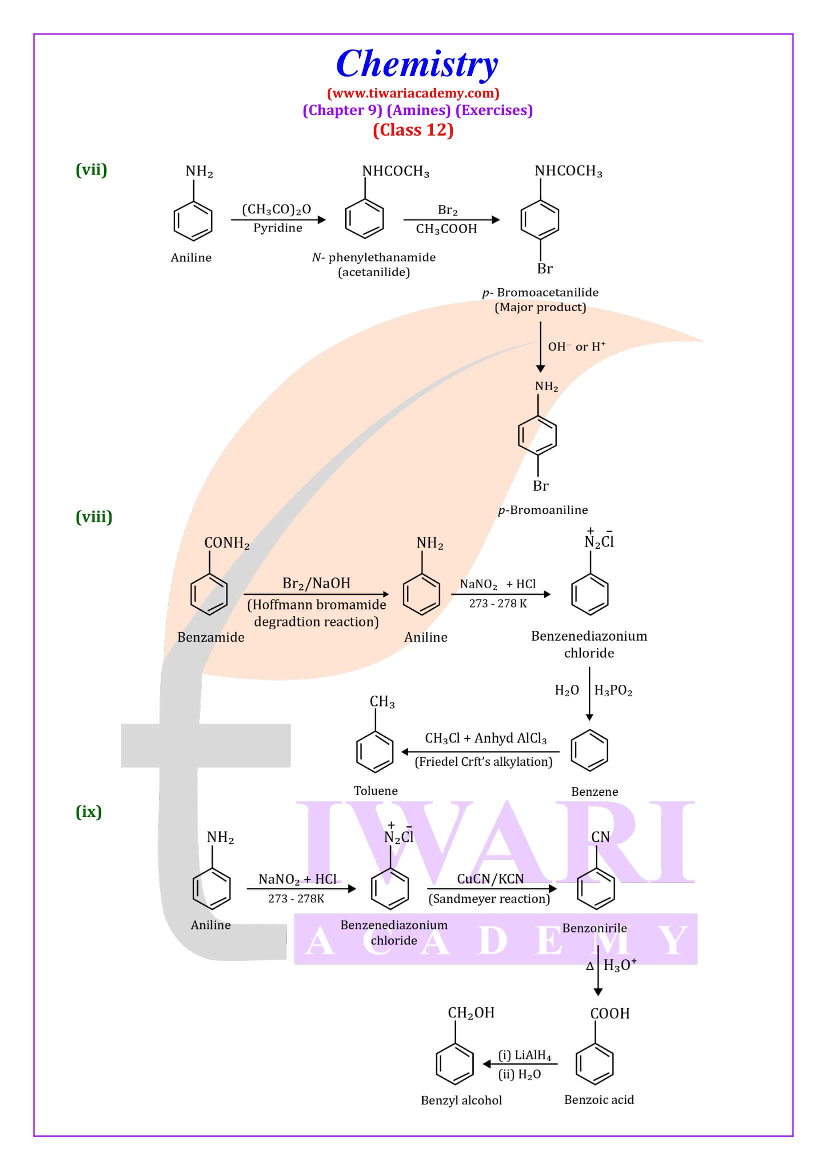 Class 12 Chemistry Chapter 9