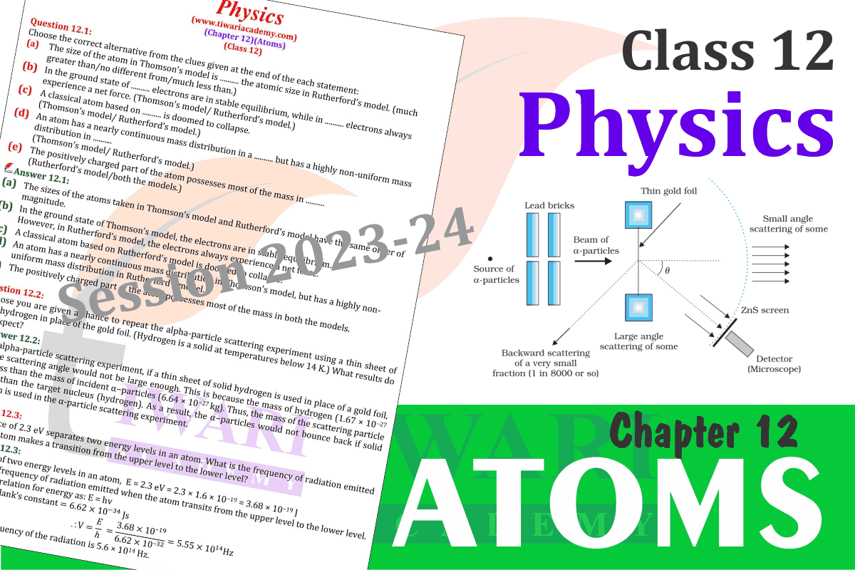 Class 12 Physics Chapter 12