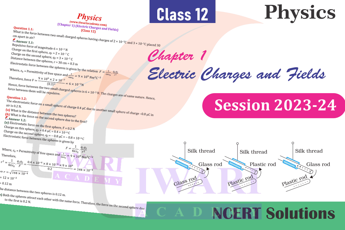 Class 12 Physics Chapter 1 Electric Charges and Fields