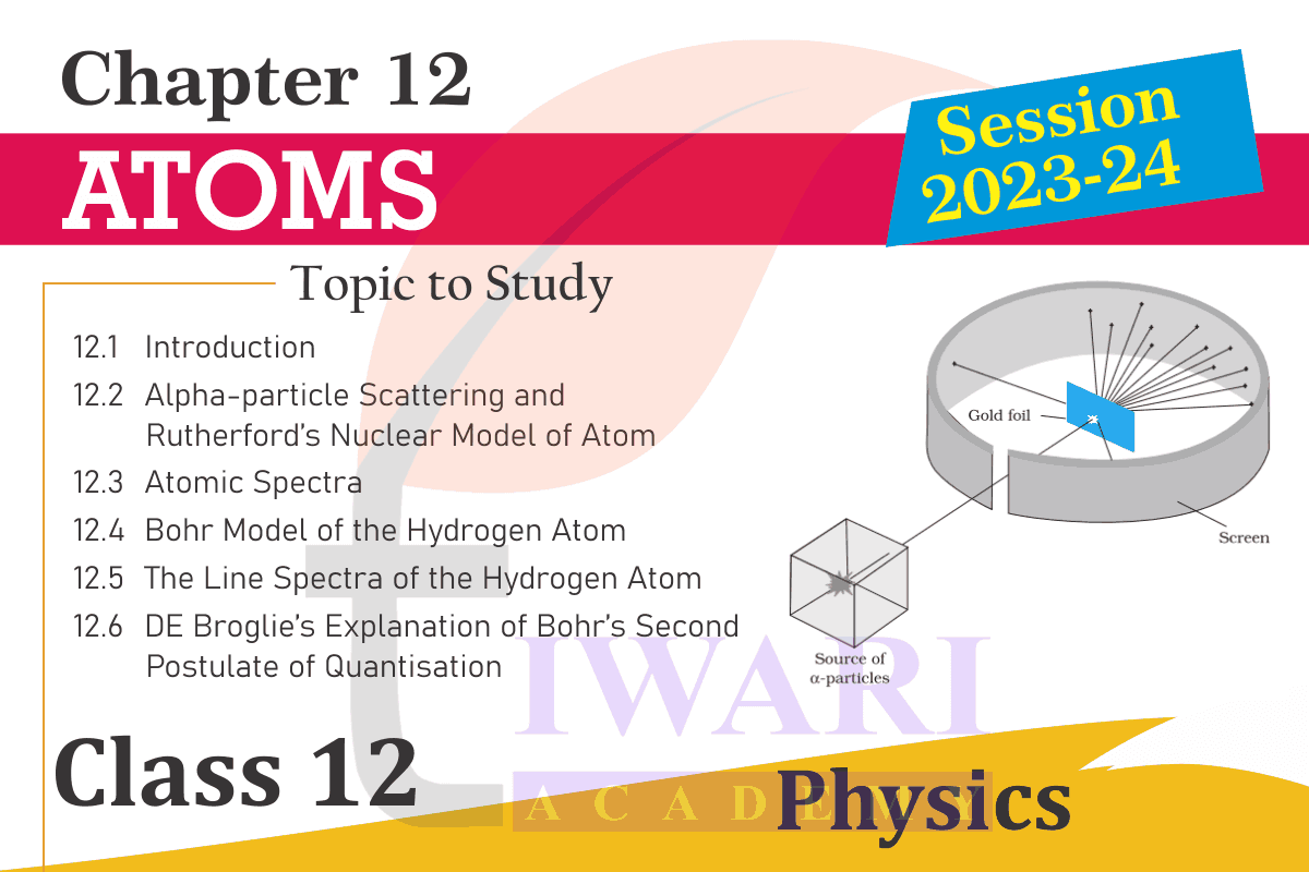 Class 12 Physics Chapter 12 Atom