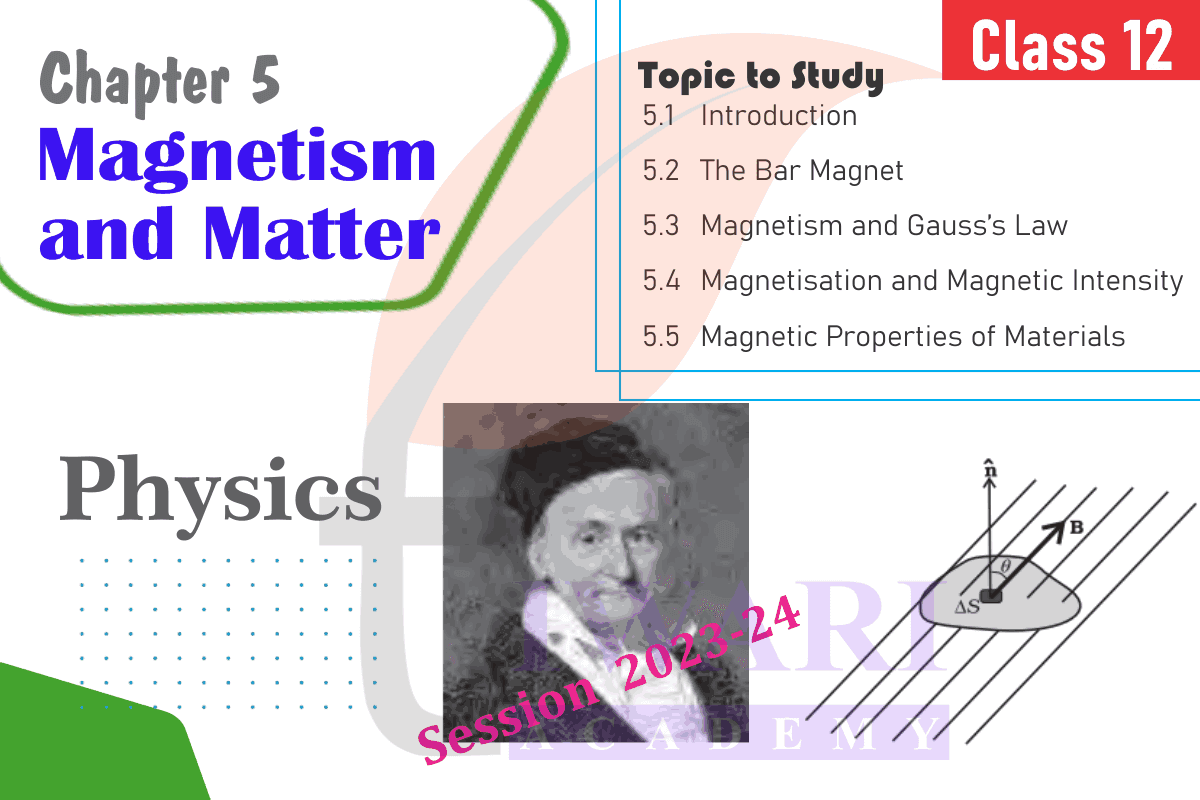 Class 12 Physics Chapter 5 Magnetism and Matter