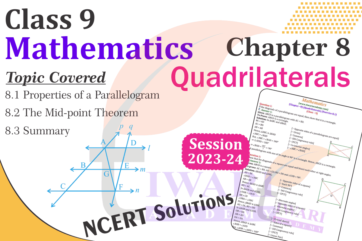Class 9 Maths Chapter 8