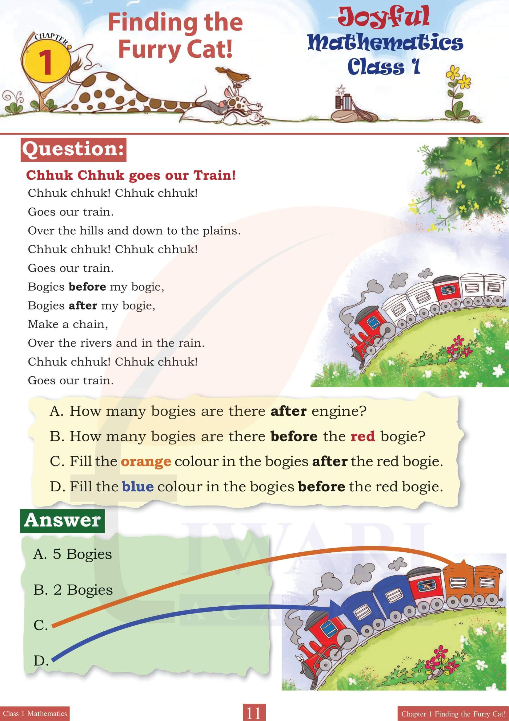 Class 1 Maths Joyful Chapter 1 Guide