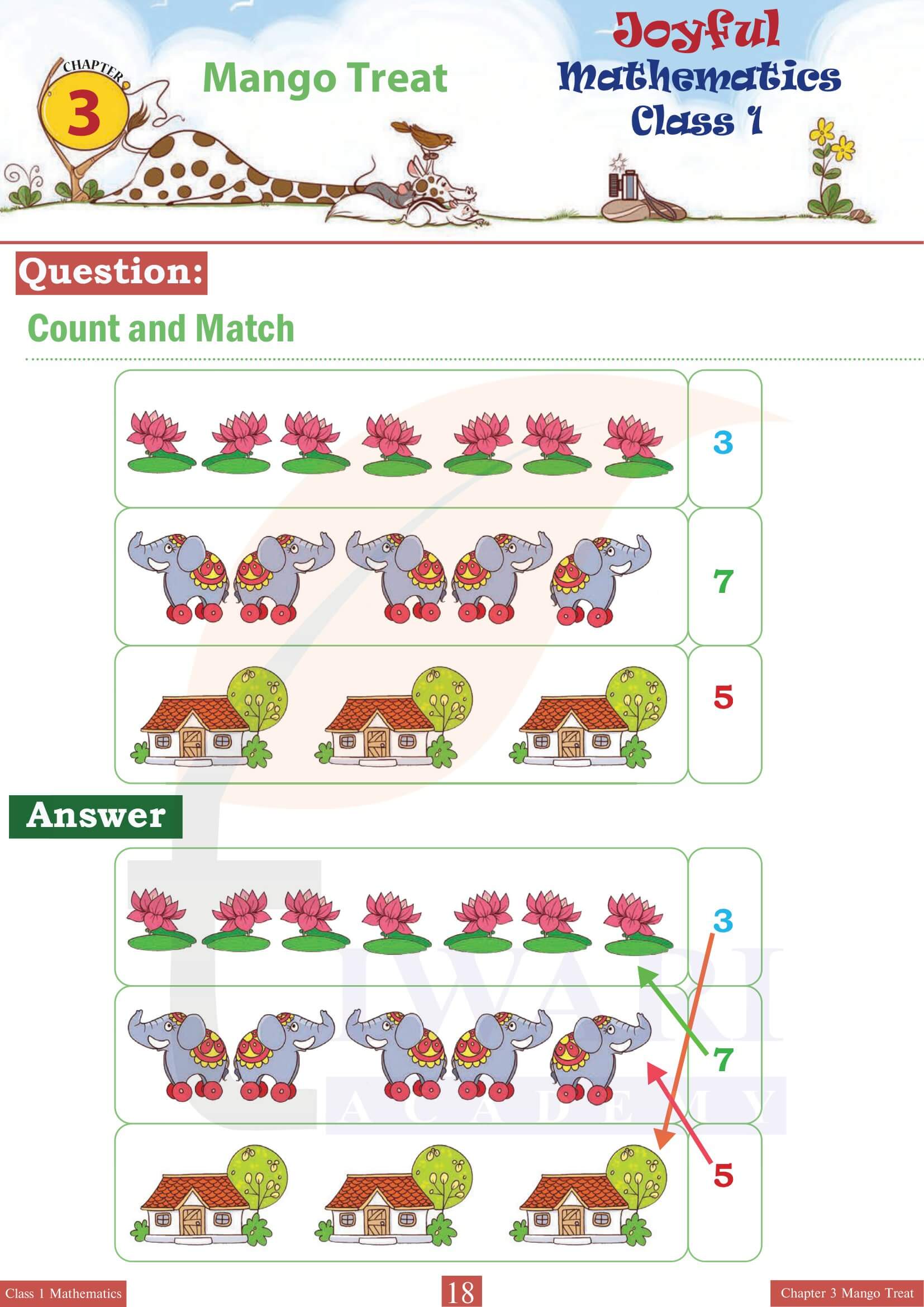 Class 1 Joyful Mathematics Chapter 3