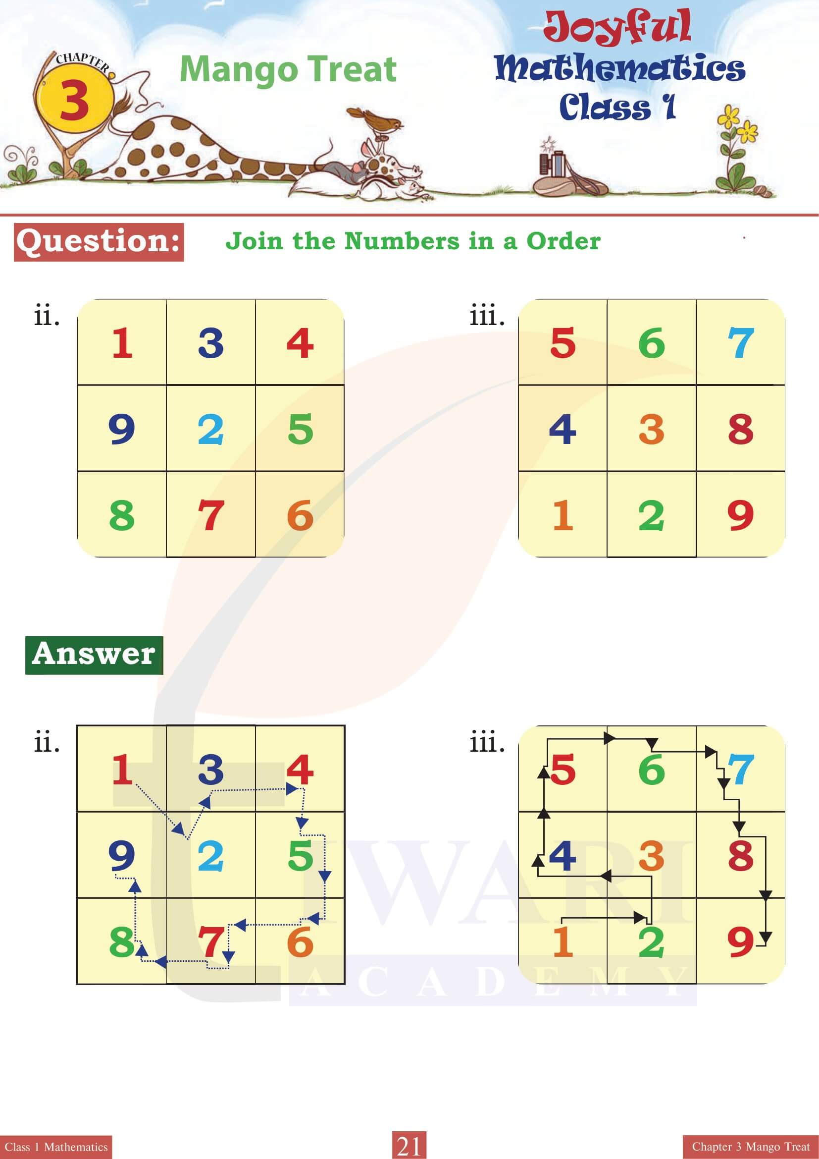 Class 1 Joyful Mathematics Chapter 3 Guide free