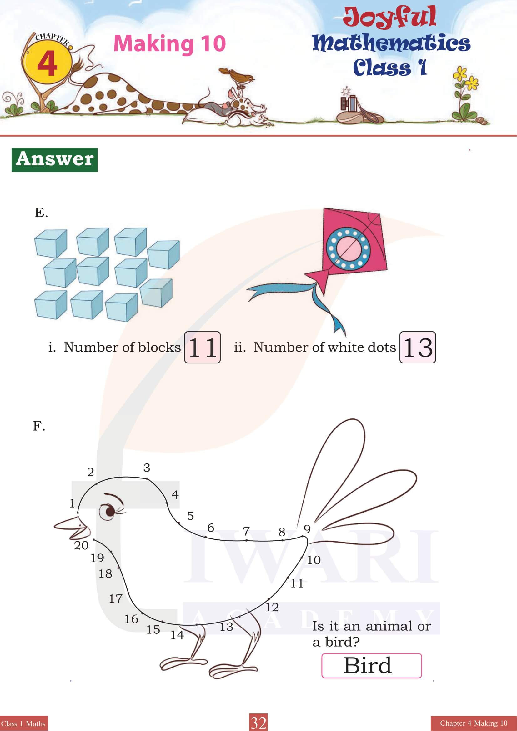 Class 1 Joyful Maths Chapter 4 all Answers guide
