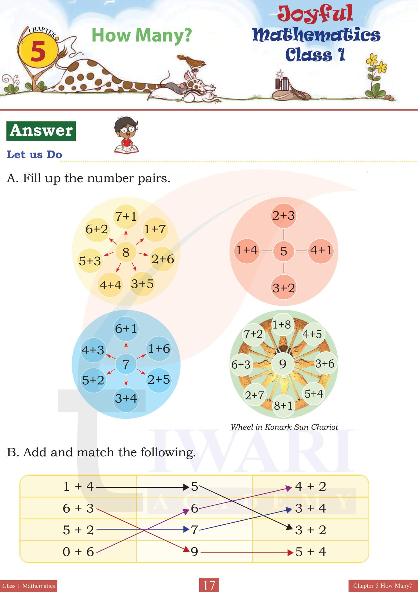 Class 1 Joyful Maths Chapter 5 Worksheets