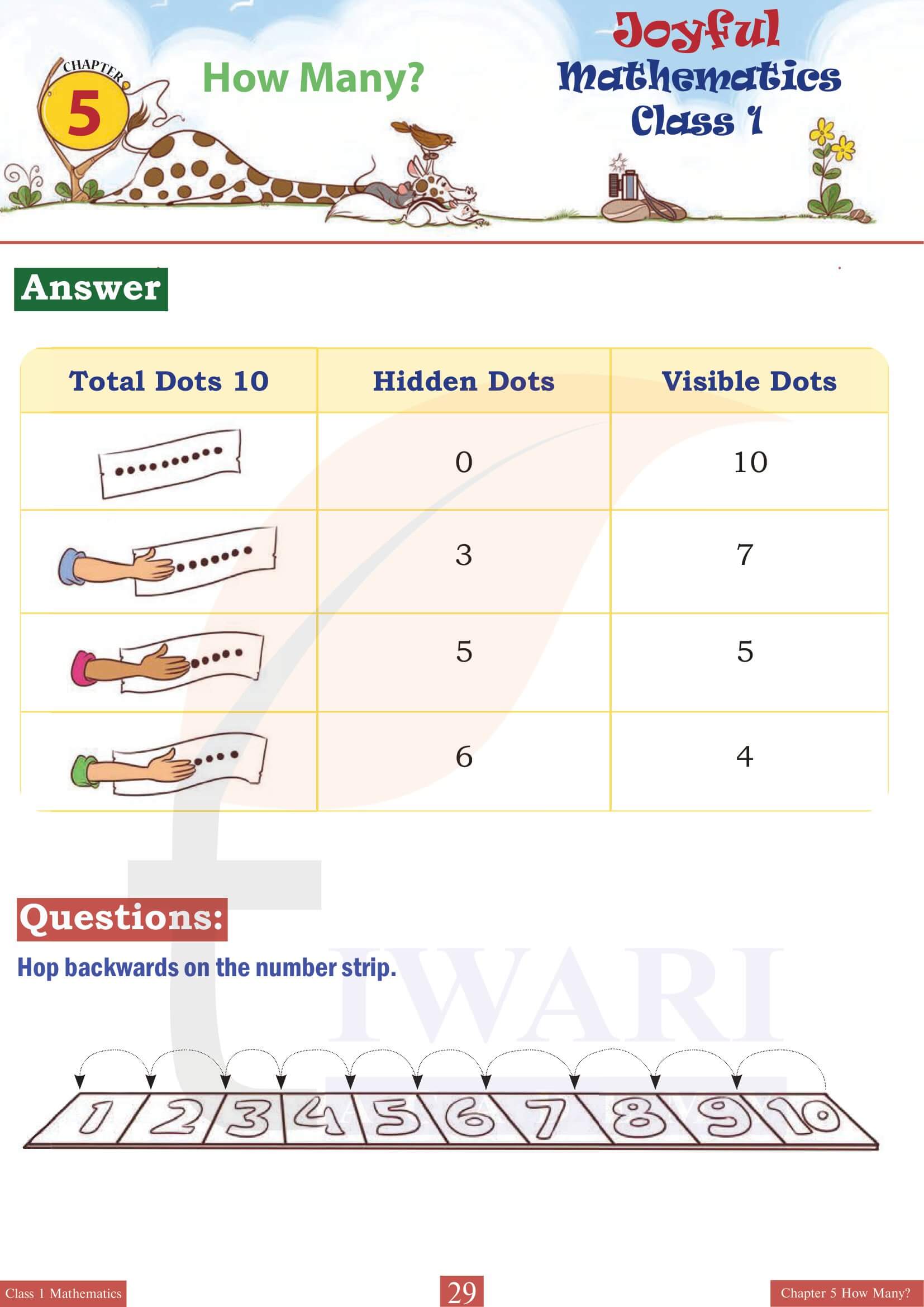 NCERT Class 1 Joyful Chapter 5