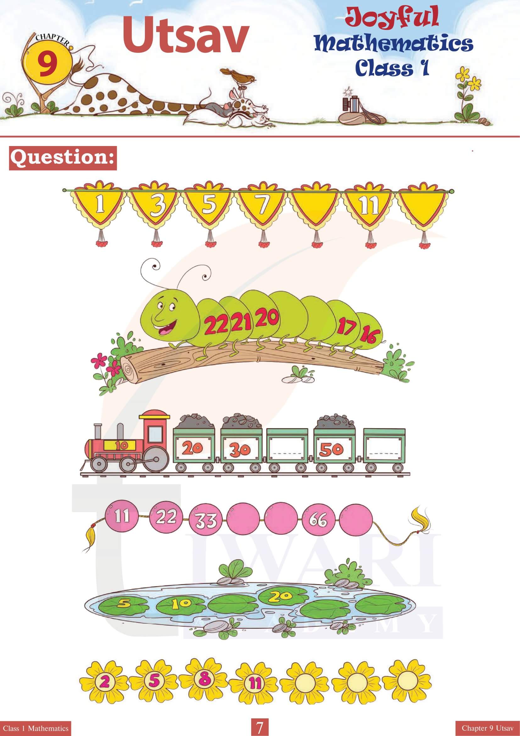 Class 1 Maths Joyful Chapter 9 Guide