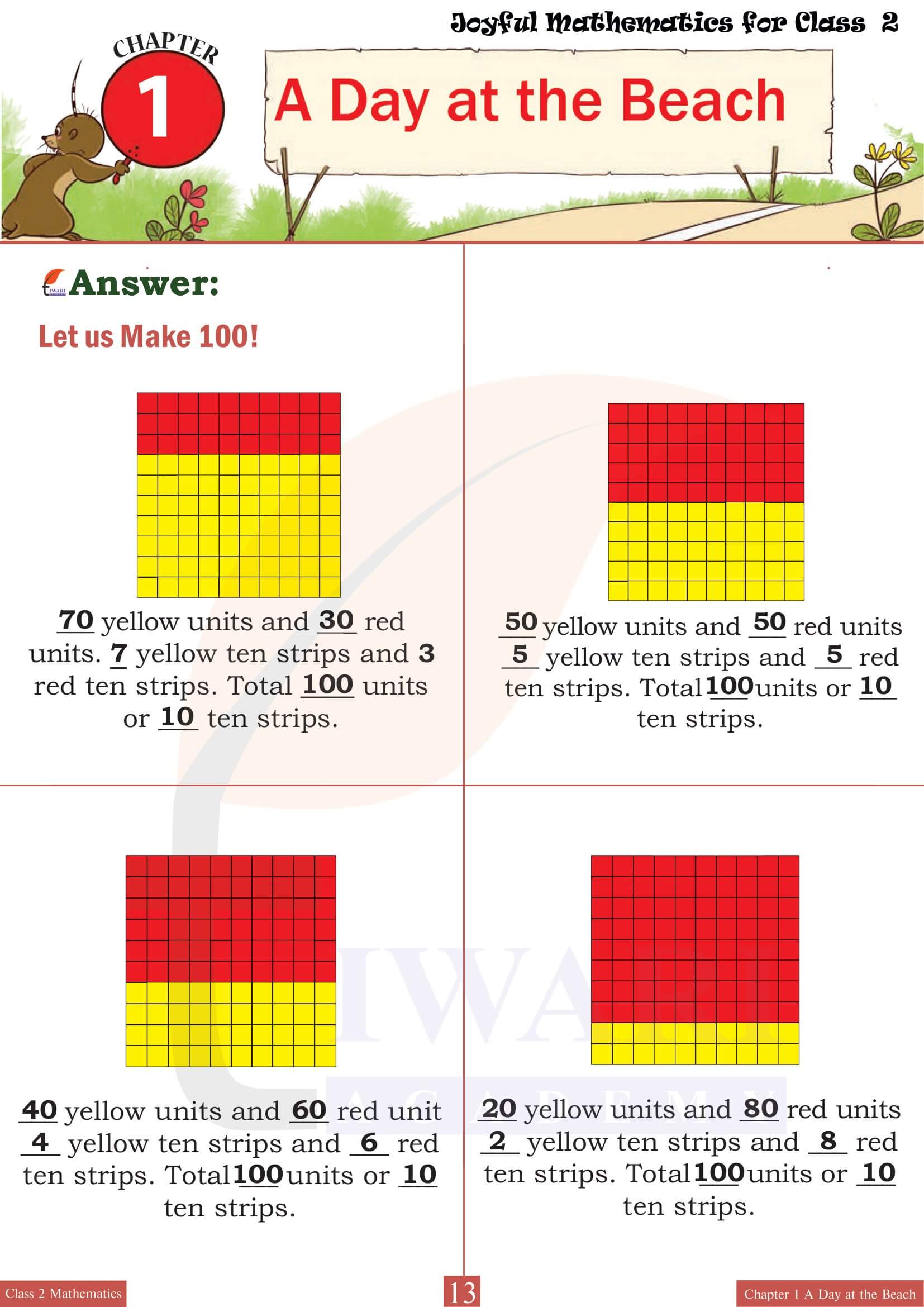 Class 2 Maths Chapter 1 NCERT Answers