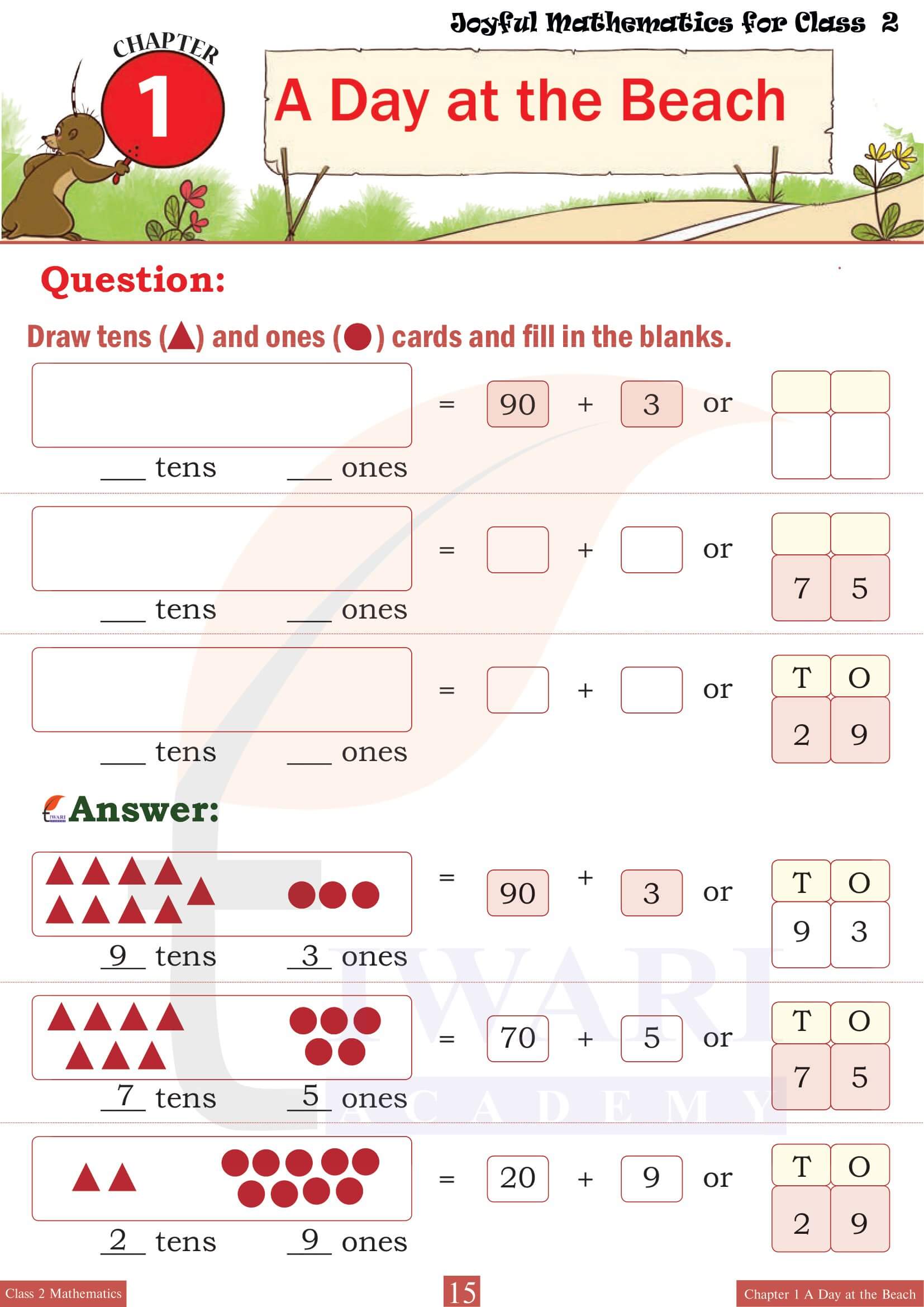 Class 2 Maths Chapter 1 Question Explanation