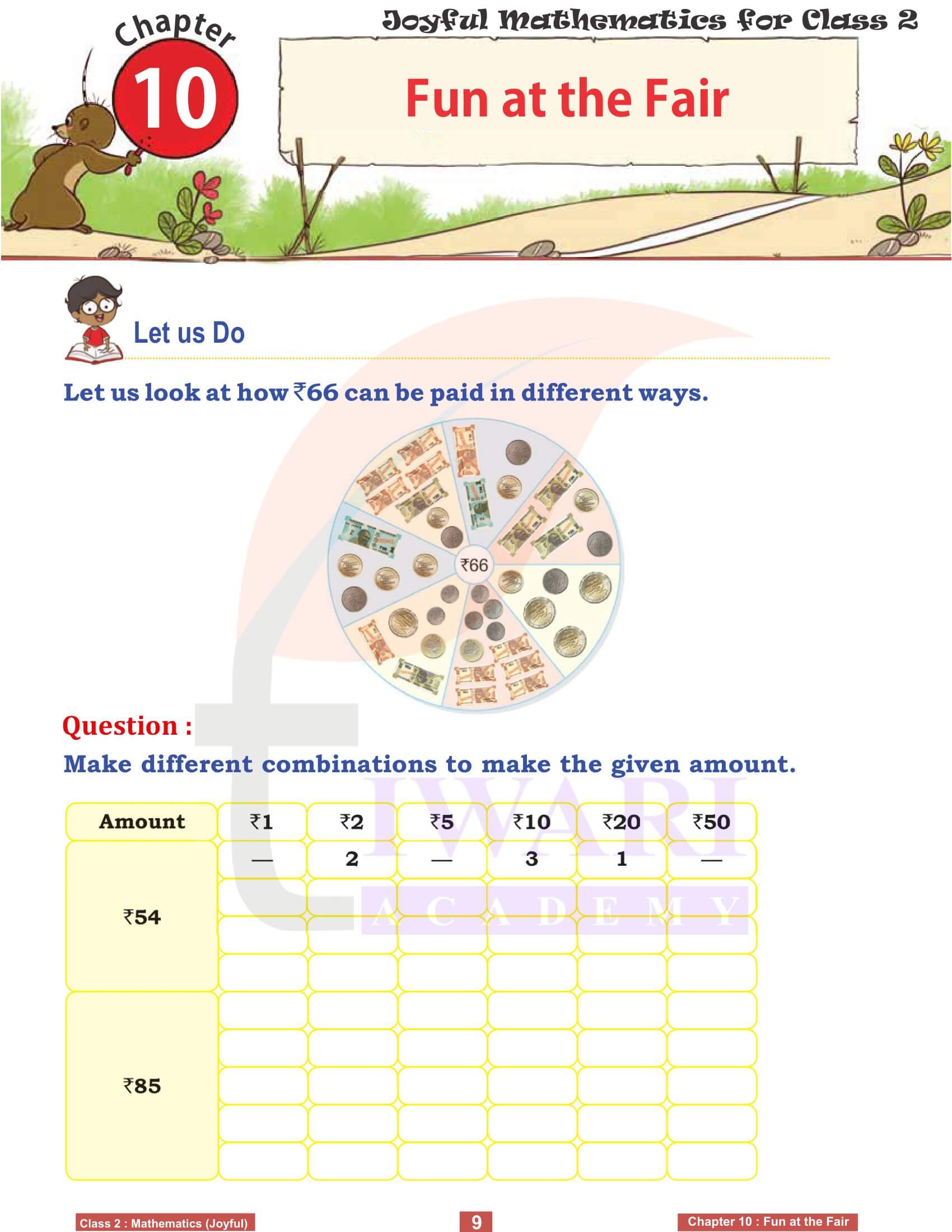 Class 2 Joyful Maths Chapter 10 Question Answers