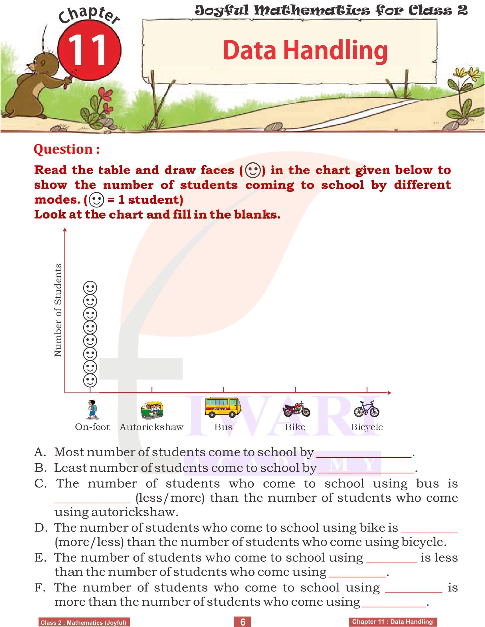 Class 2 Joyful Maths Chapter 11 Worksheet