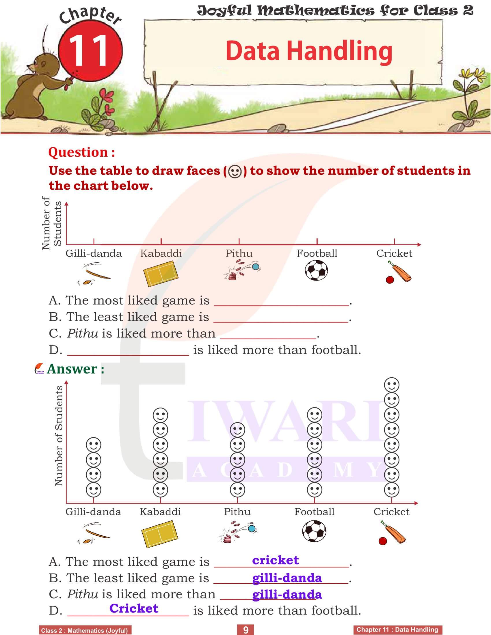 Class 2 Joyful Maths Chapter 11 Assignments