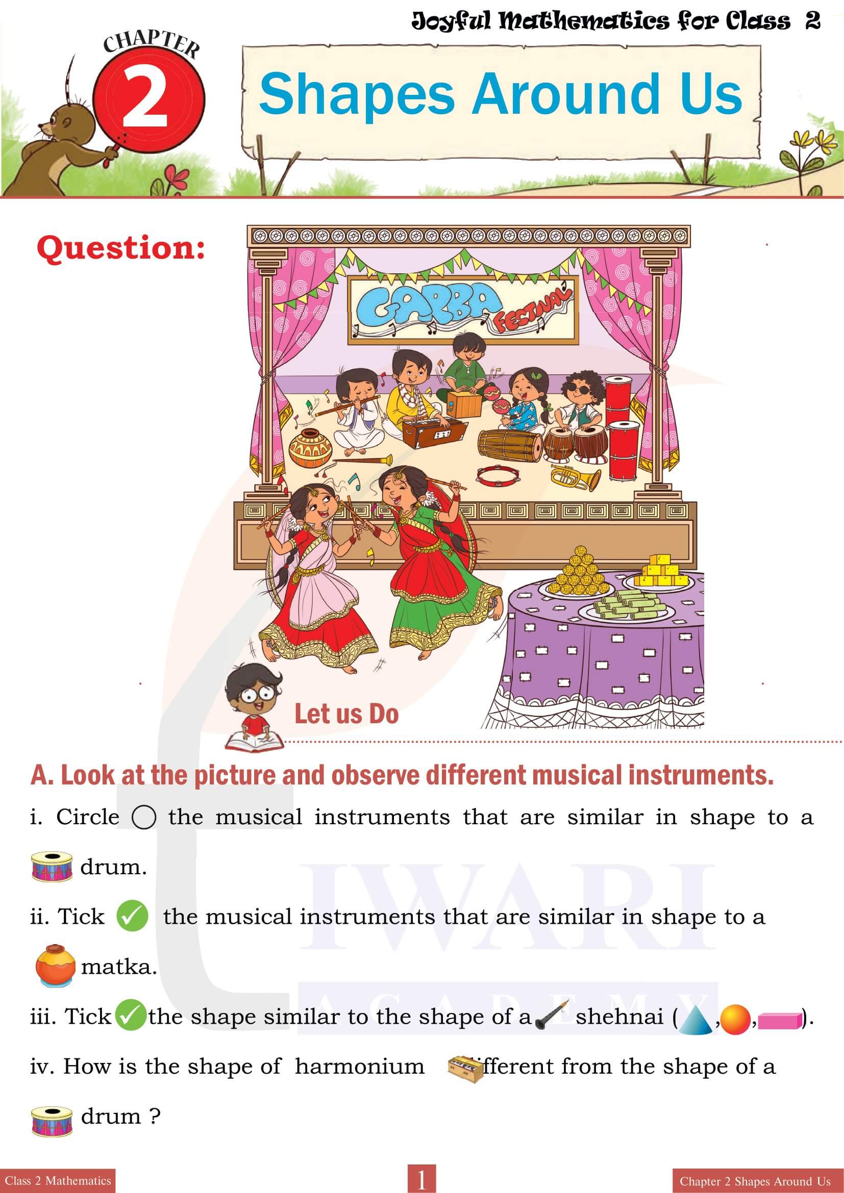 NCERT Solutions for Class 2 Joyful Maths Chapter 2