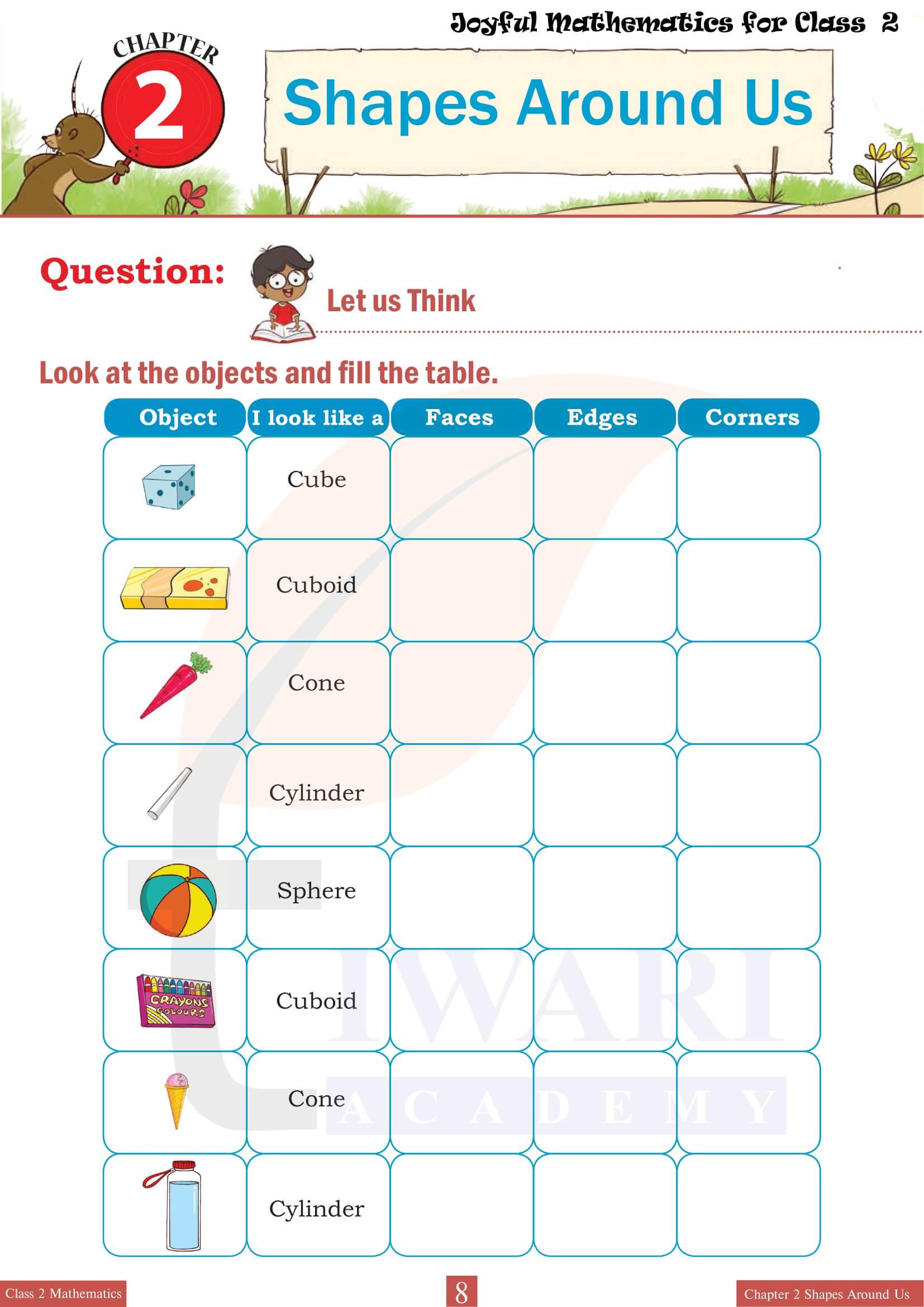 Class 2 Joyful Maths Chapter 2 Solutions