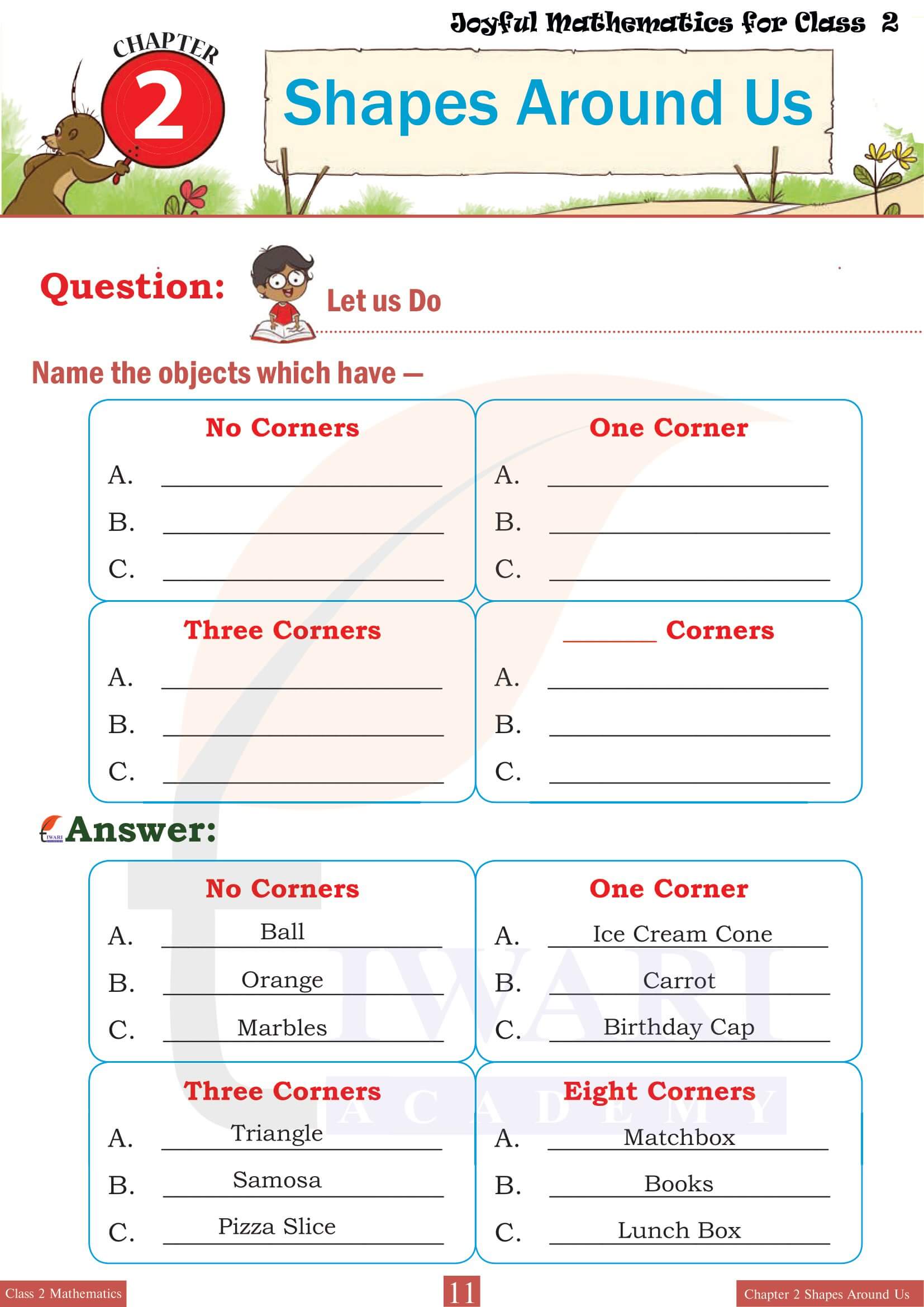 Class 2 Joyful Maths Chapter 2 Question Answers