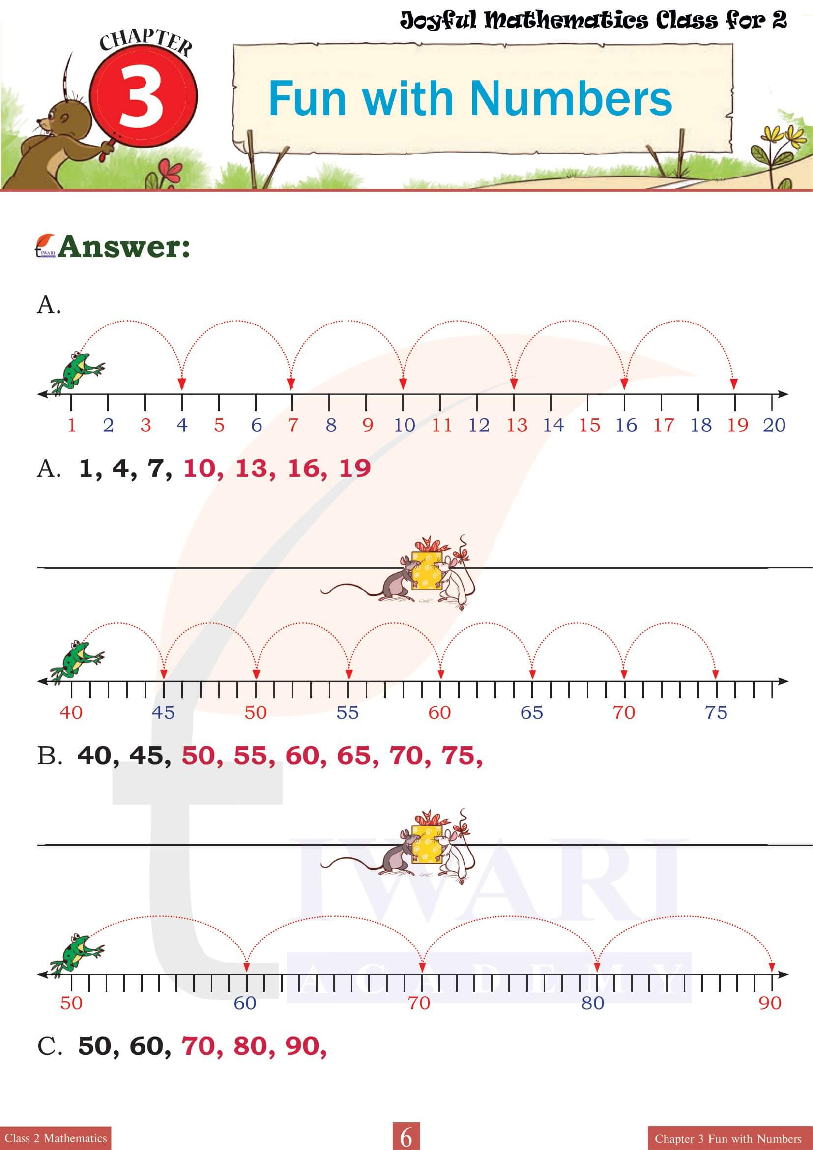 Class 2 Joyful Maths Chapter 3 Fun with Numbers