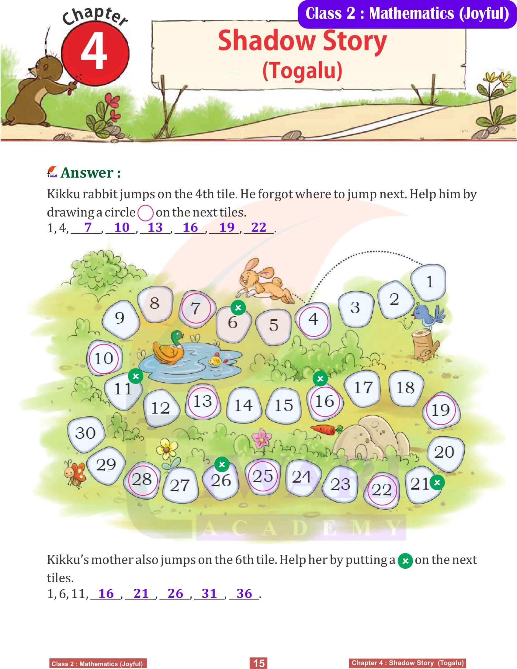 Class 2 Joyful Maths Chapter 4 Assignments