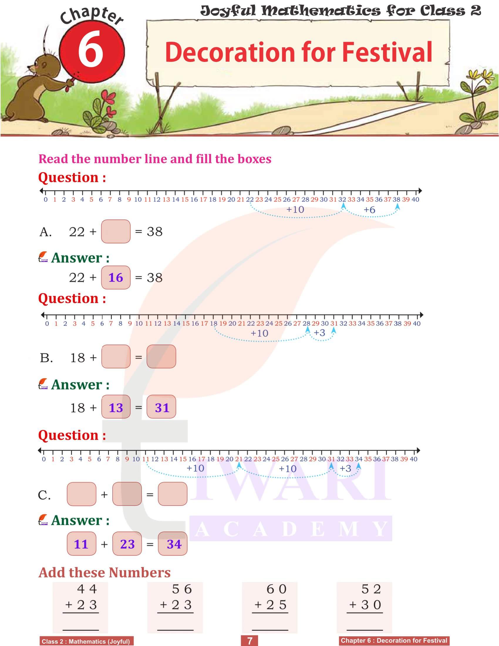 NCERT Solutions for Class 2 Joyful Maths Chapter 6 Guide