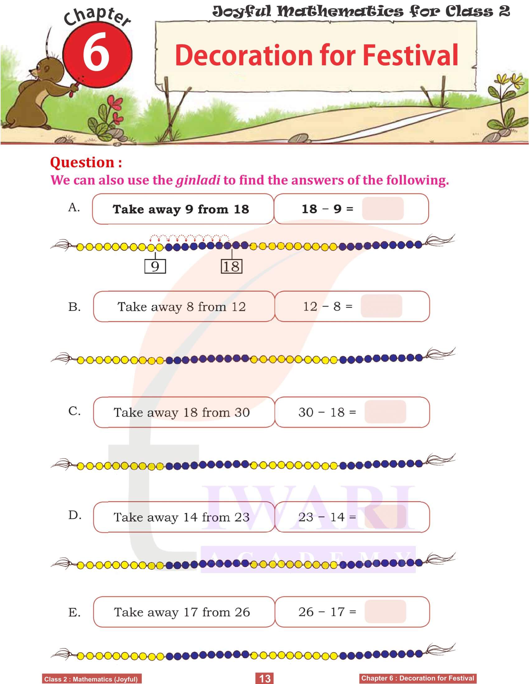 Class 2 Joyful Maths Chapter 6 all answers