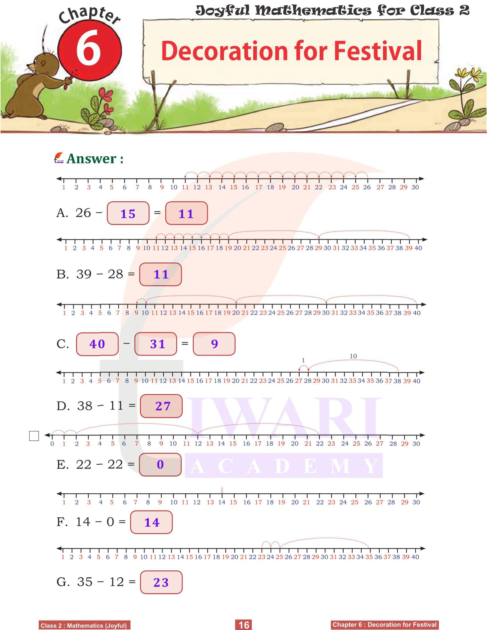 Class 2 Joyful Maths Chapter 6 Questions