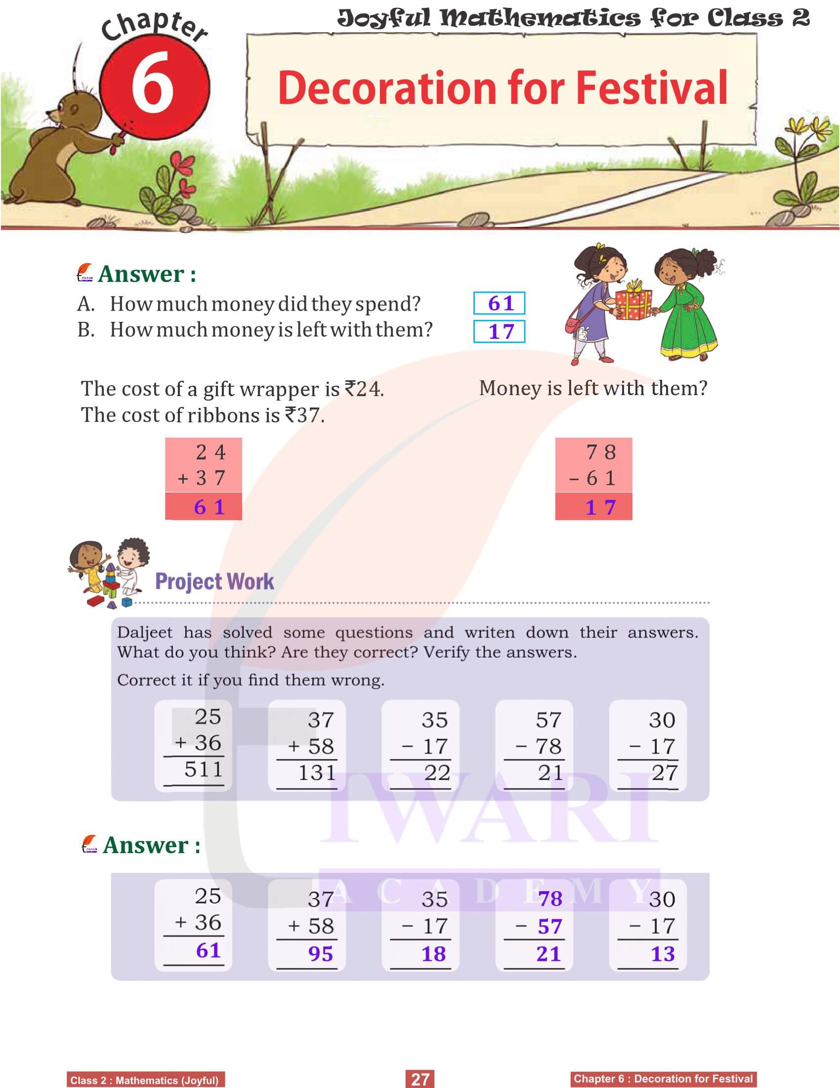 Class 2 Maths Chapter 6