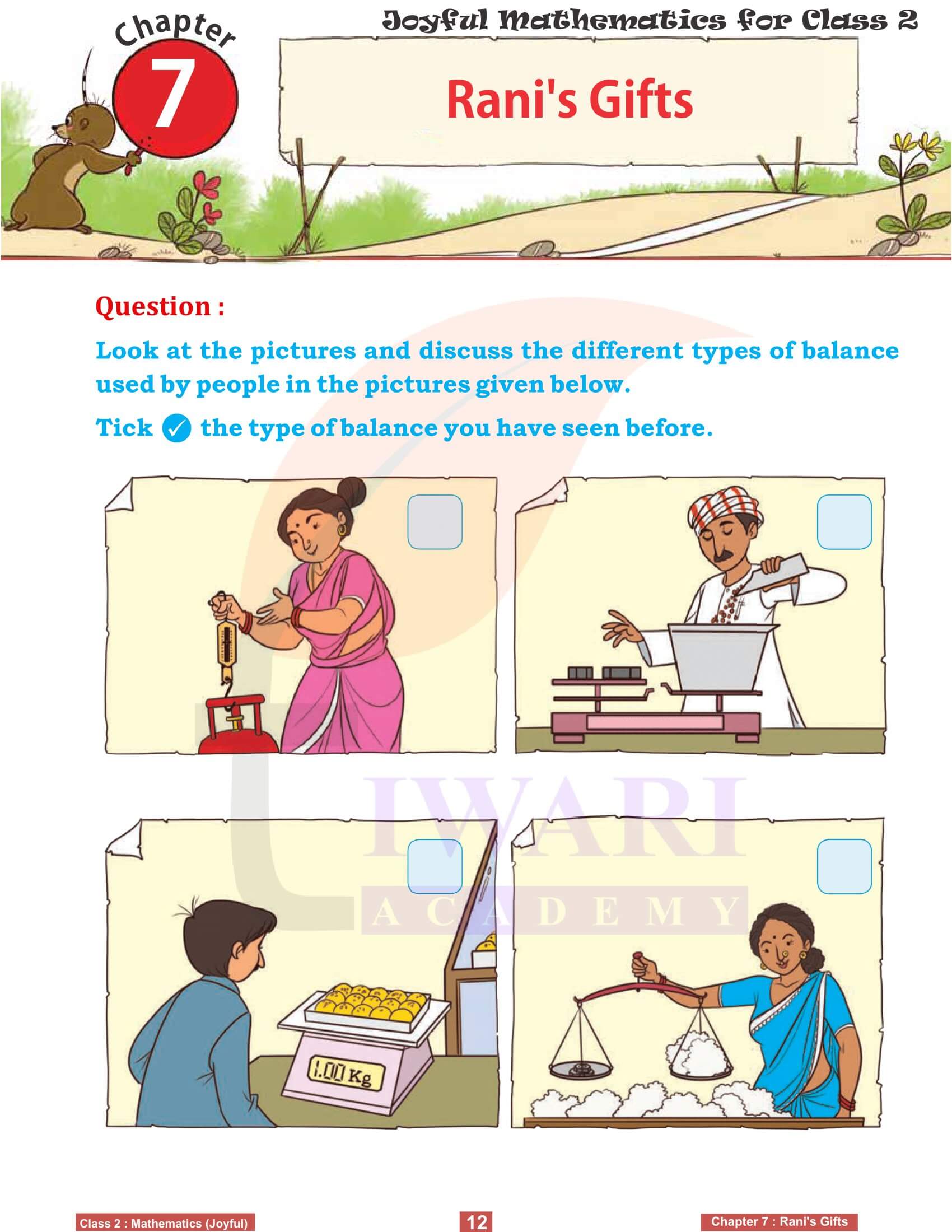 Class 2 Joyful Maths Chapter 7 Assignment