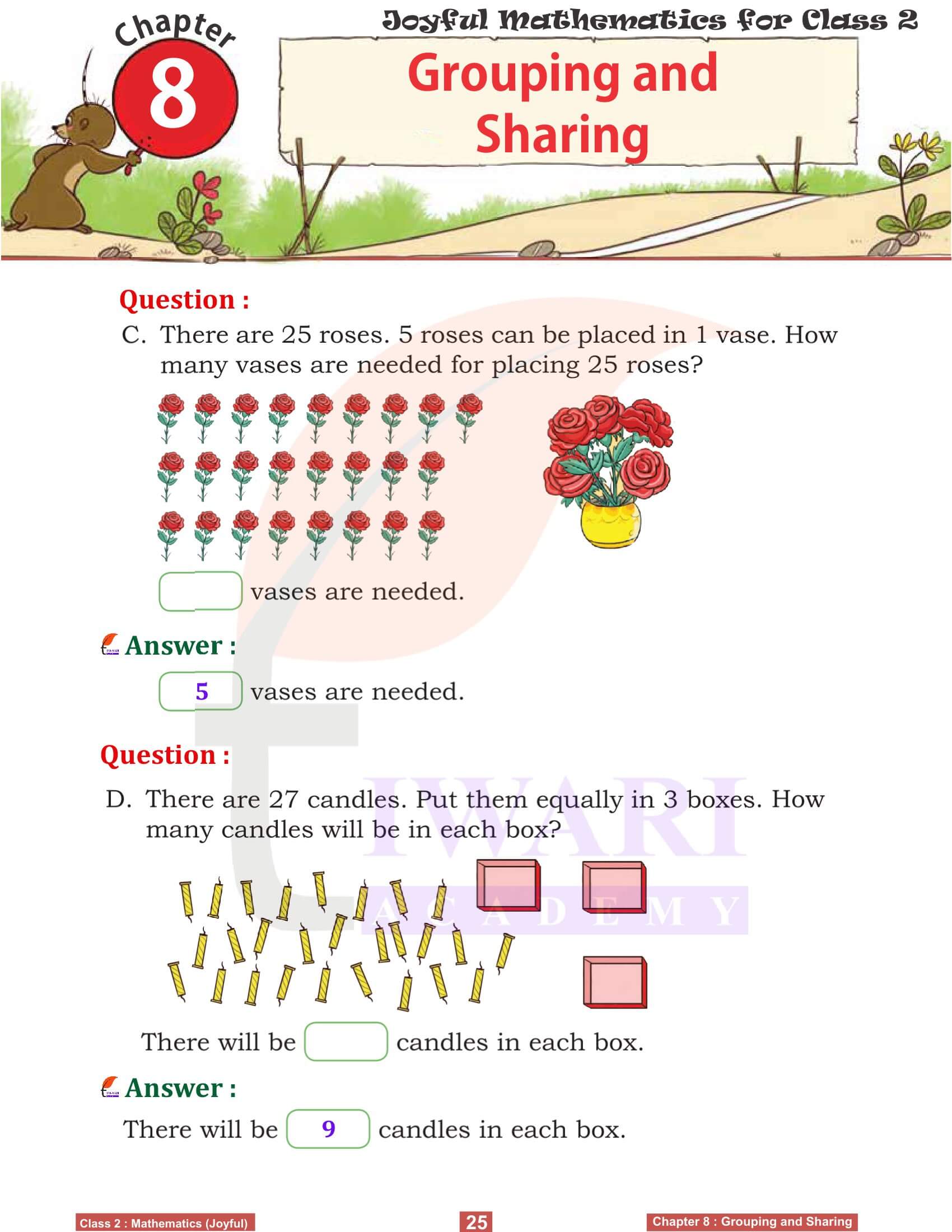 Class 2 Maths Chapter 8 Solutions