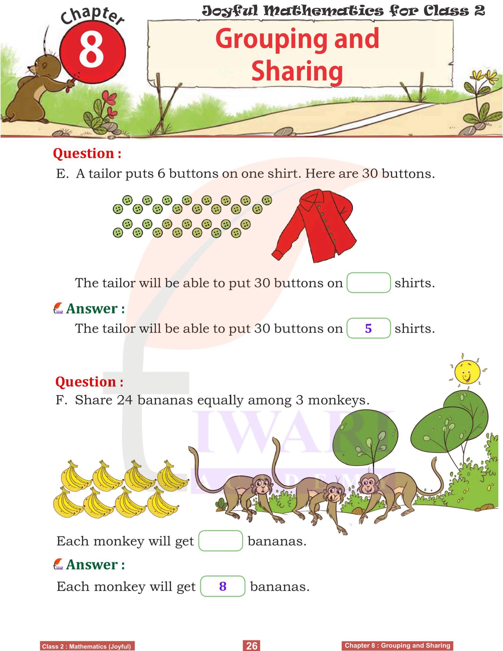 Class 2 Maths Chapter 8