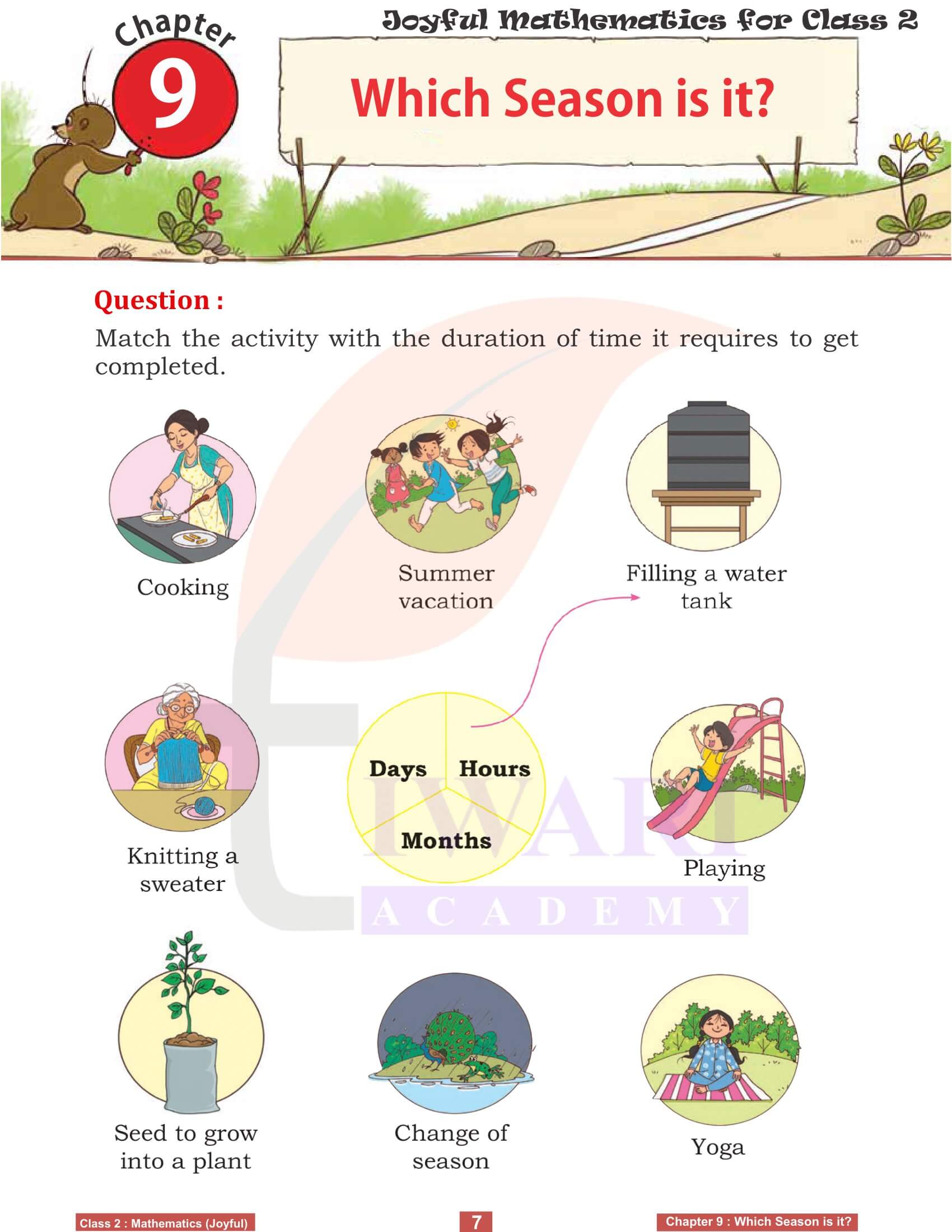 NCERT Solutions for Class 2 Joyful Maths Chapter 9 free to use