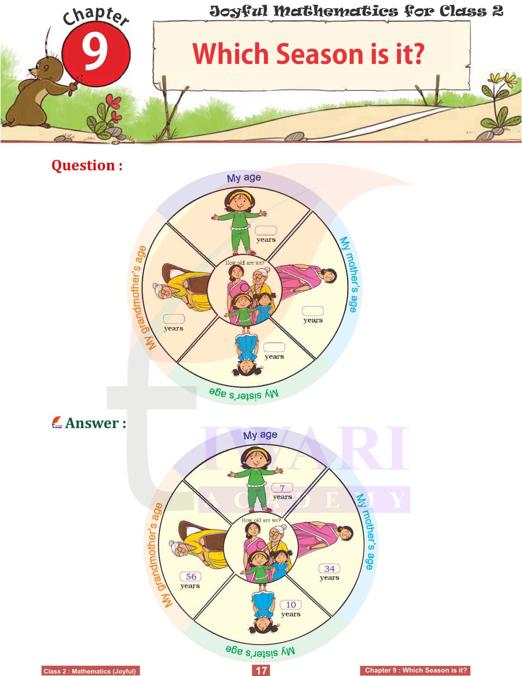 Class 2 Joyful Maths Chapter 9 Solutions in English