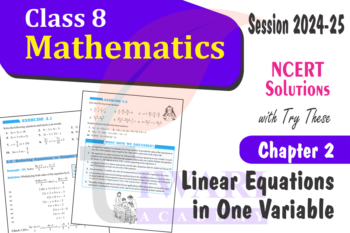 Class 8 Maths Chapter 2 Solutions