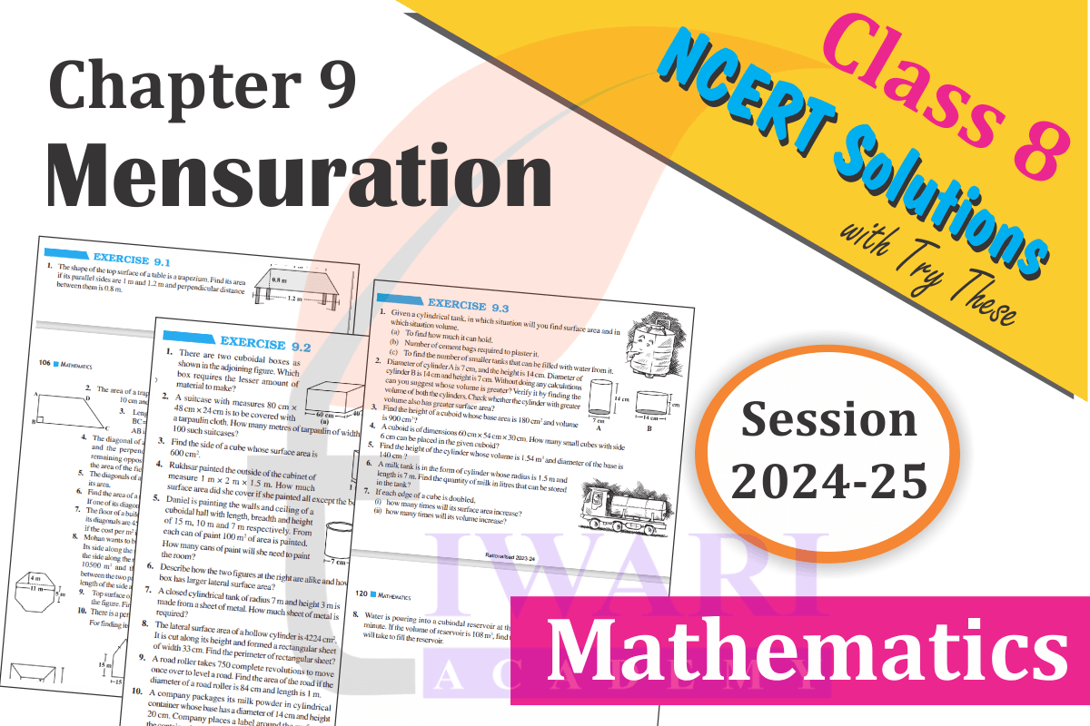 Class 8 Maths Chapter 9 Solutions