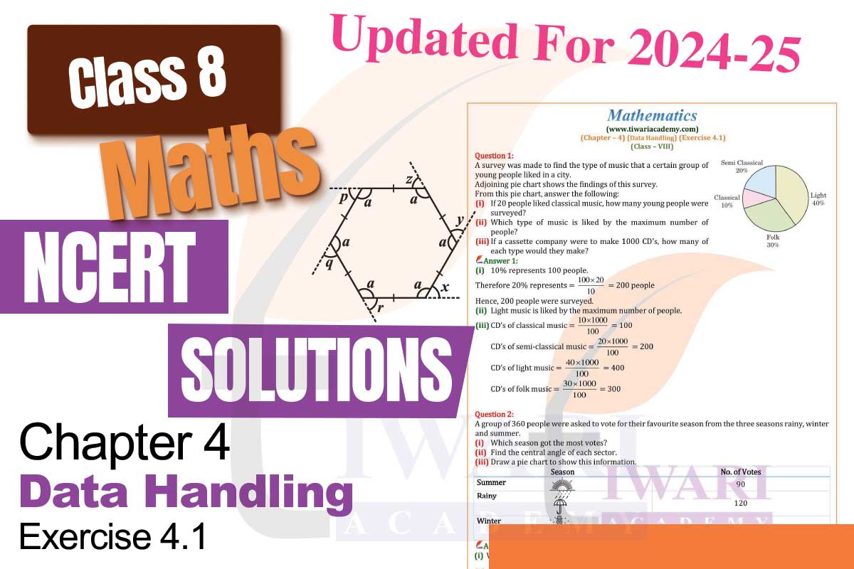 Class 8 Maths Chapter 4 Exercise 4.1