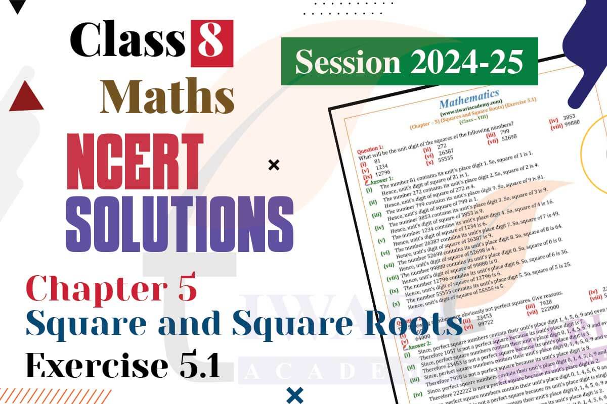 Class 8 Maths Chapter 5 Exercise 5.1