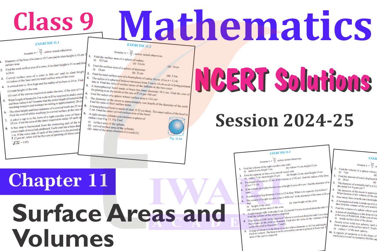 Class 9 Maths Chapter 11 Solutions