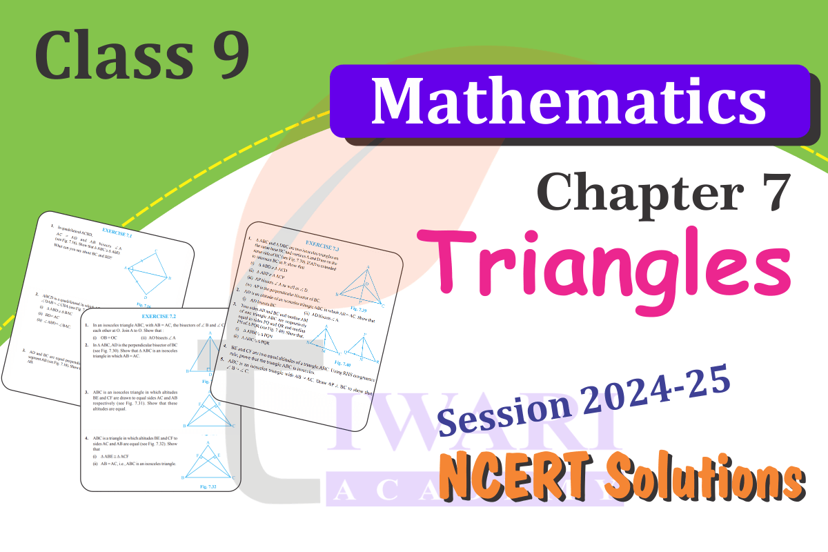 Class 9 Maths Chapter 7 Solutions