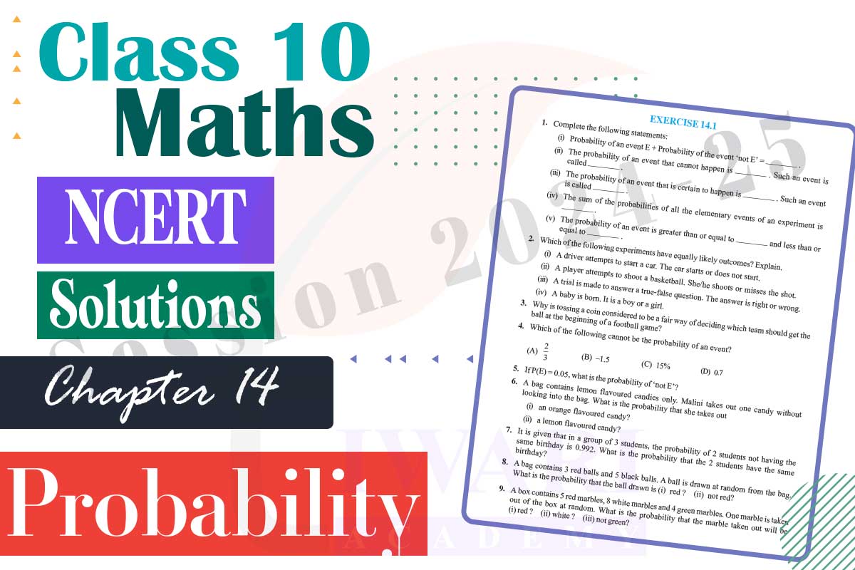 Class 10 Maths Chapter 14 Topics