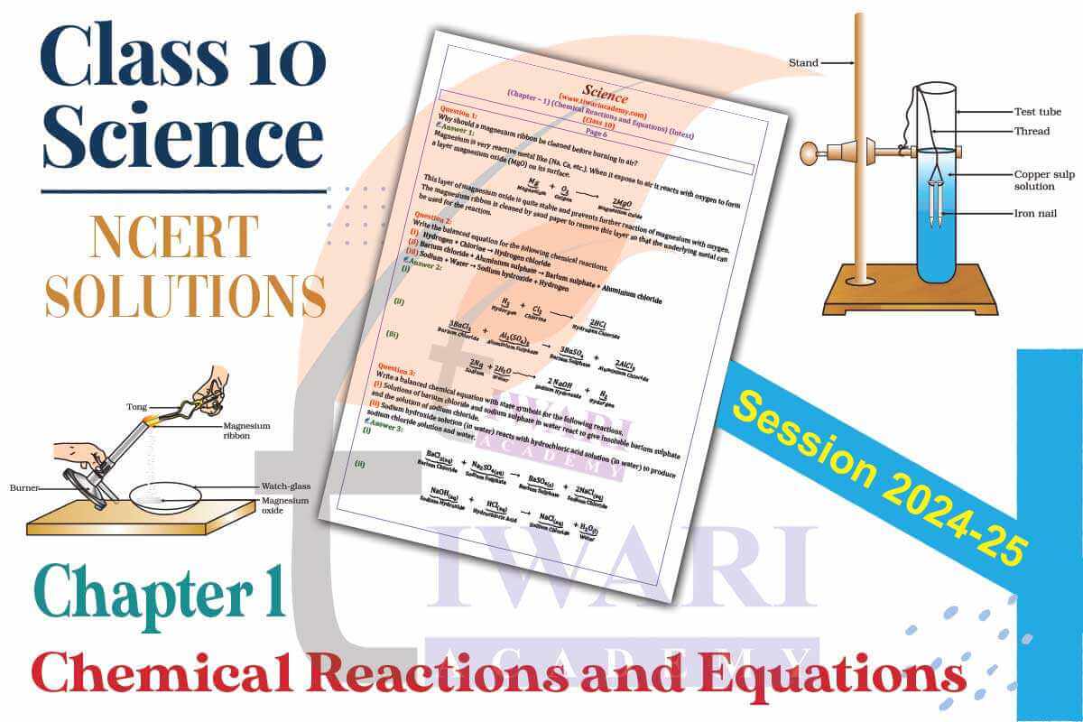 Class 10 Science Chapter 1 Topics