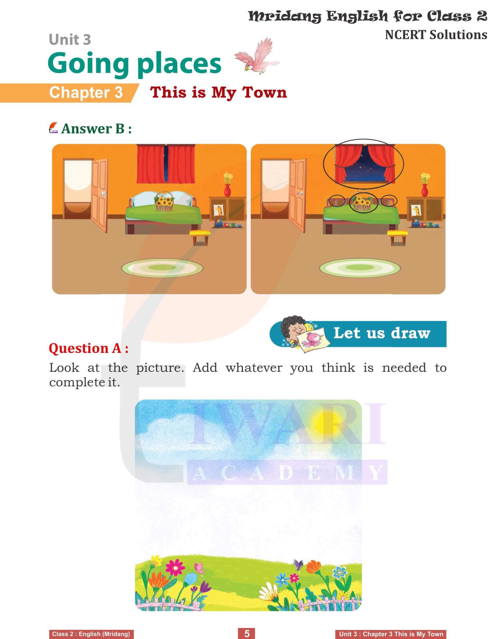 Class 2 English Mridang Unit 3 Going Places Chapter 3