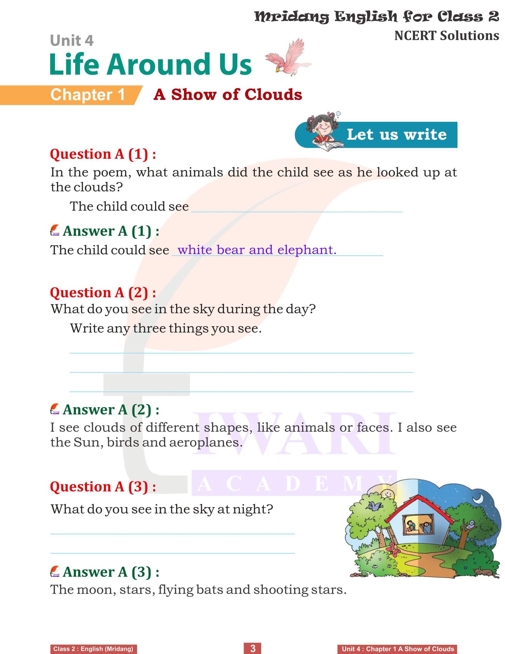 Class 2 English Mridang Unit 4 Life Around Us Chapter 1