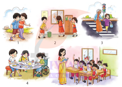 Class 4 English Santoor Chapter 1 QA